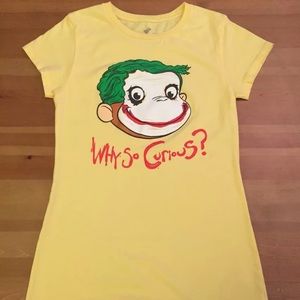 Curious George Why So Curious Joker Tee